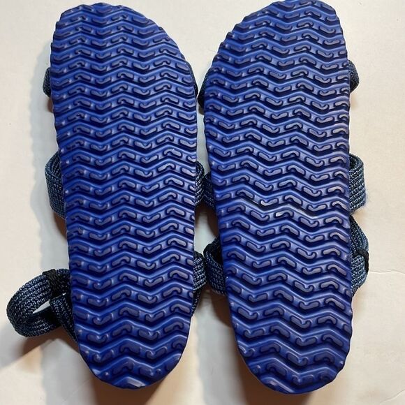 Arcopedico Santana Strappy Knit Blue Cork Sandals Size EUR 42 US 10 - Picture 4 of 7